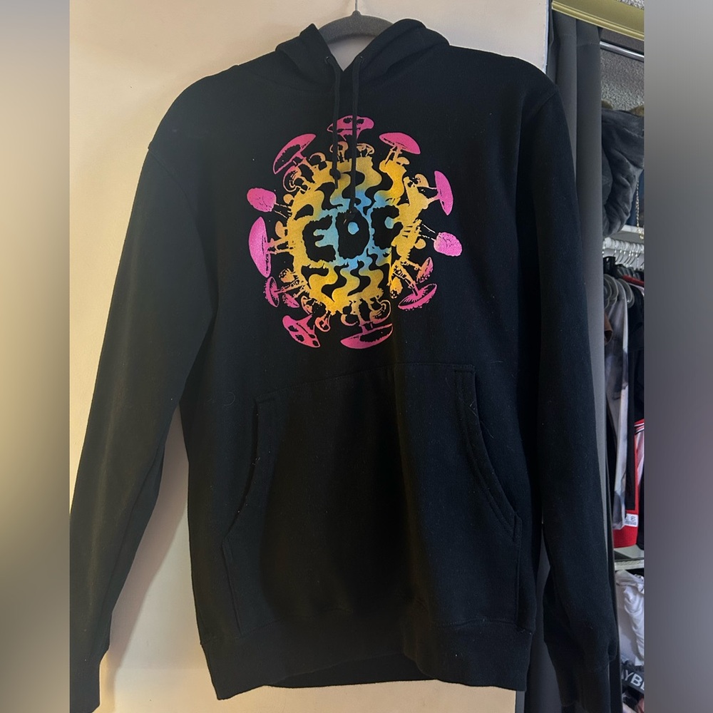 EDC Gradient Waves Lineup Hoodie size S